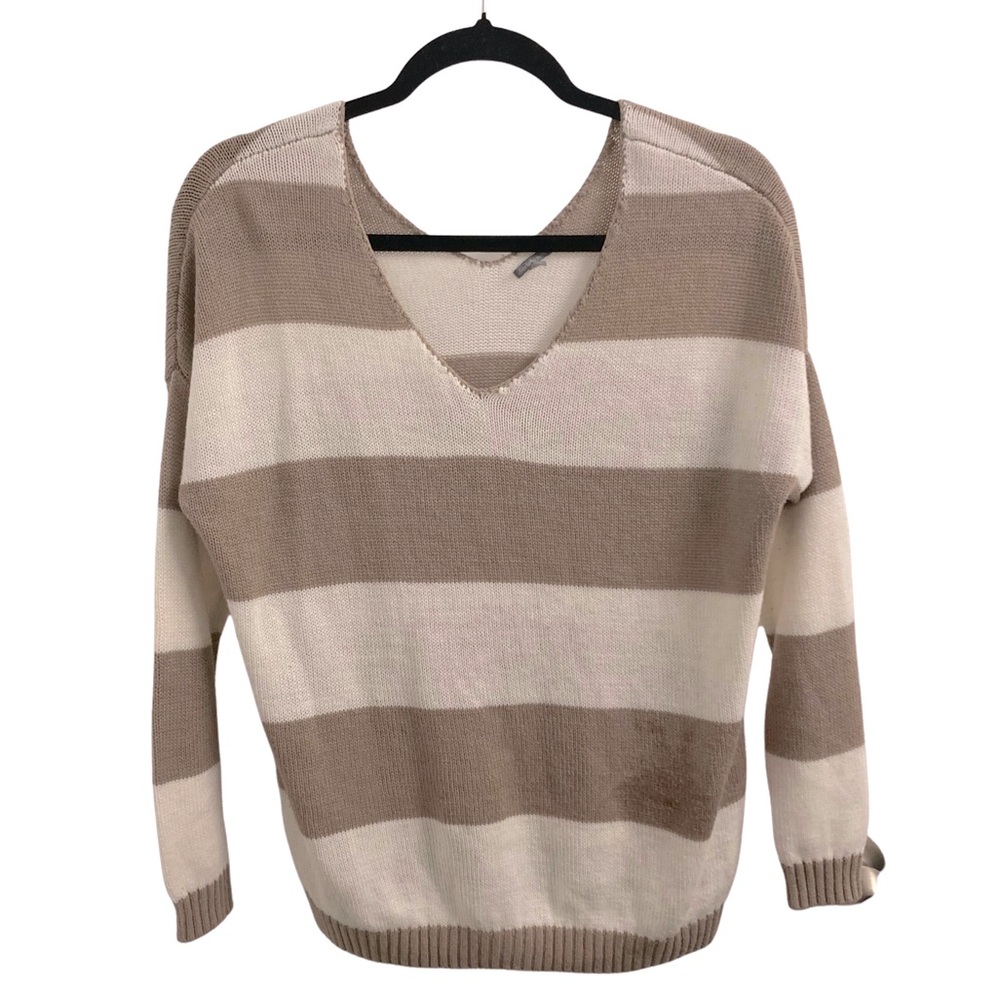 Charlotte Russe Y2K Striped Knit Sweater Size XS
